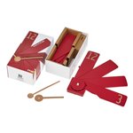 TFA Clock in the box rosso orologio da parete