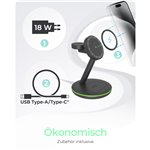 Raidsonic ICY BOX IB-SH102-CH 3 in 1 supporto pieghevole