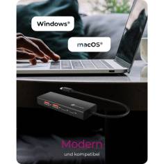 RaidSonic ICY BOX IB-HUB1436-CPD 4-Port USB 3.2 Gen 2 Hub 2