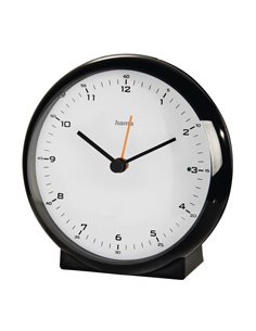 Hama sveglia radioc.Elegance Pro senza ticchettio, nero 1863