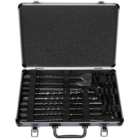 Makita D-42444 Bohrer-Meißel-Set e scalpelli SDS+ 17 pezzi