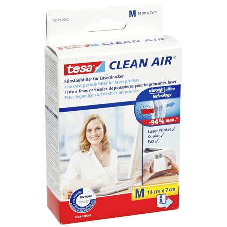Tesa Filtro contro la polvere formato M 14 x 7 cm Clean Air