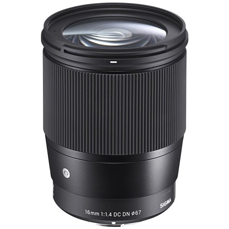 Sigma AF 16 F/1.4 (C) DC DN Canon RF-mount (APS-C)