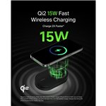 Belkin BOOST Charge magneti. 15W 2in1 +output/USB-C bl.WIZ02