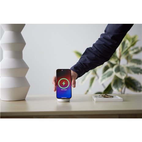 Belkin BOOST Charge magneti. 15W 2in1 +output/USB-C wh.WIZ02