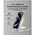 Belkin BOOST Charge magneti. 15W 2in1 +output/USB-C wh.WIZ02