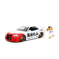 Jada Street Fighter Ryu 1:24 Nissan Skyline GTR     25325507 2