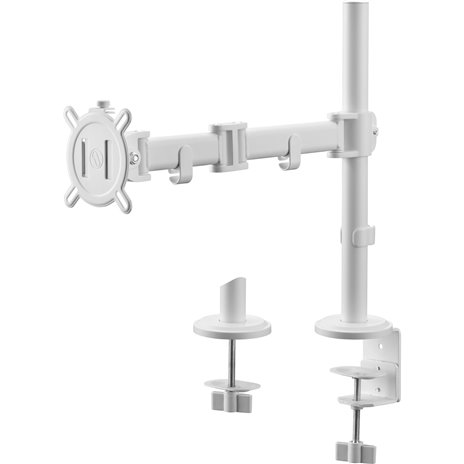 One for All supporto monitor Smart Single bianco DM 2120