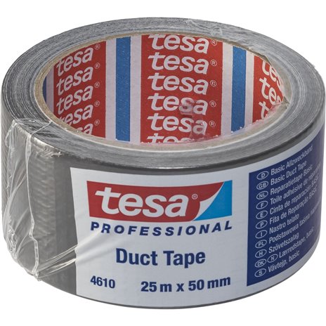 Tesa nastro ad. tel. 25m x 50mm argento 04610