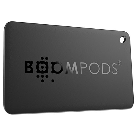 Boompods Boomcard nero