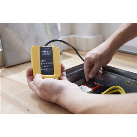 Wiha tester prese elettriche 230 V AC,CAT II