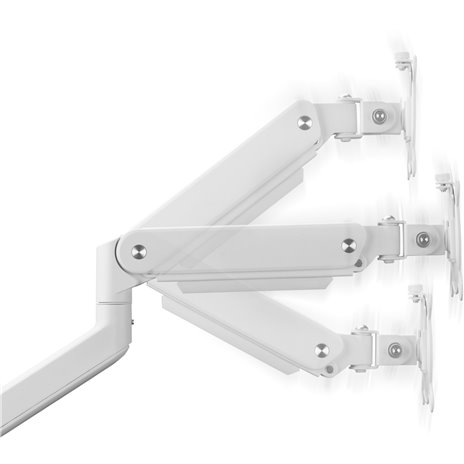 One for All supporto monitor Solid Single bianco DM 4120