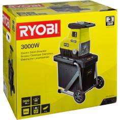 Ryobi RSH3045U      trituratore 3000 W elettrico silenzioso