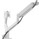 One for All supporto monitor Solid Dual bianco DM 4220