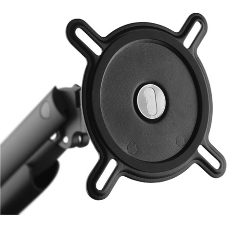 One for All supporto monitor Design Single nero DM 7110