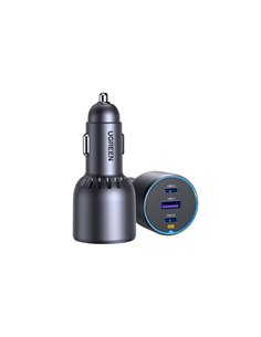 UGREEN 75W 3-Port Fast Car Charg gray 2