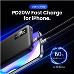 UGREEN 10000mAh Two-way powerbank ricarica rapida nero