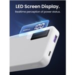 UGREEN 10000mAh Two-way powerbank ricarica rapida bianco
