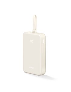 UGREEN 20000mAh Power Bank with Built-in Cable white
