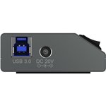 RaidSonic IB-HUB1701-C3 7 port USB 3.0 Type-A Hub