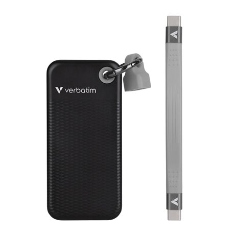 Verbatim Pocket SSD USB 3.2  1TB Black/Grey