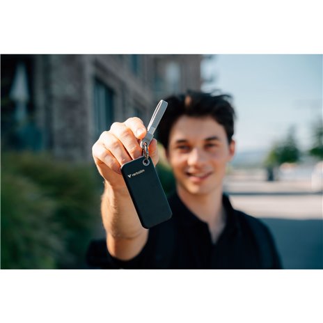Verbatim Pocket SSD USB 3.2  1TB Black/Grey