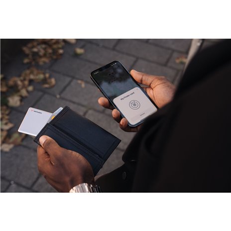 1x2 Verbatim My Finder Card BT schwarz/silber  MYFCR-02BS 32