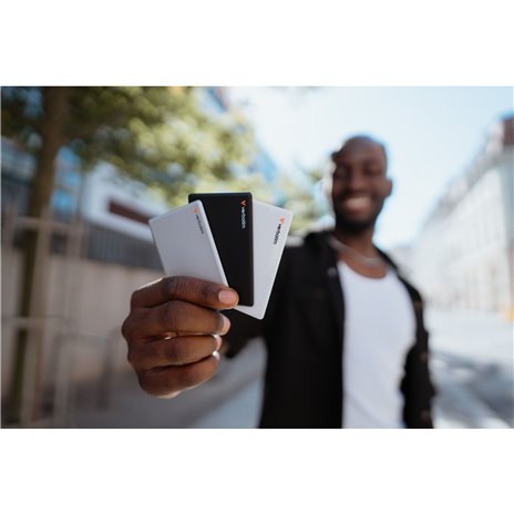 1x3 Verbatim My Finder Card BT schw.silb.weiß MYFCR-03BSW 32