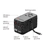 Verbatim Charge´n´Traval Diamond 85W Retr. Cable CNT-02