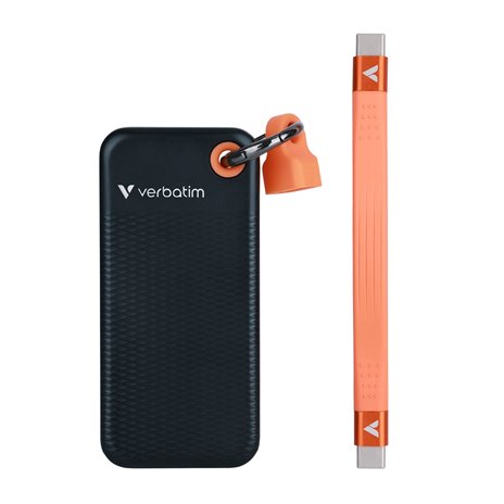 Verbatim Pocket SSD USB 3.2  1TB Black/Orange
