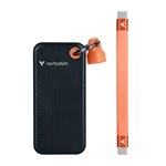 Verbatim Pocket SSD USB 3.2  1TB Black/Orange