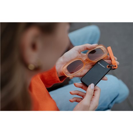 Verbatim Pocket SSD USB 3.2  1TB Black/Orange