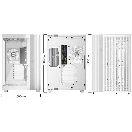 be quiet! LIGHT BASE 600 LX alloggiamento bianco