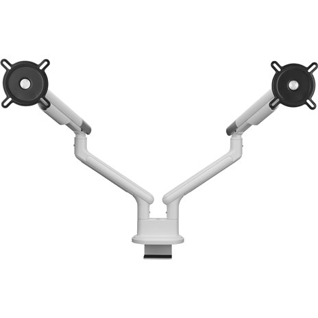 One for All supporto monitor Design Dual bianco DM 7220