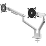 One for All supporto monitor Design Dual bianco DM 7220