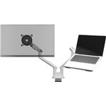 One for All supporto monitor Design Dual bianco DM 7220
