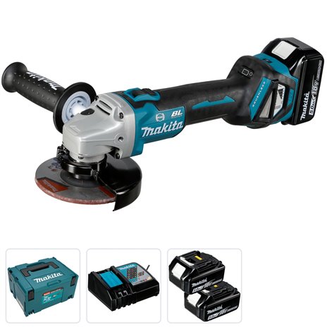 Makita DGA513RT3J Smerigliatrice angolare a batt.