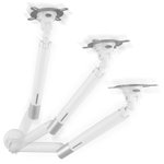 One for All supporto monitor Design Single bianco DM 7120