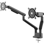 One for All supporto monitor Design Dual nero         DM 721