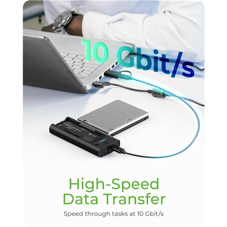 RaidSonic IB-180MS-C31 DockingStation M.2 NVMe&SATA SSD
