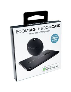 Boompods Tag & Card Bundle Pack Black