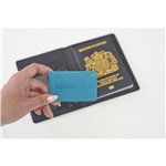 Boompods Boomcard ricaricab. Ocean blu