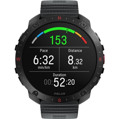 Polar Grit X2 Pro S-L nero