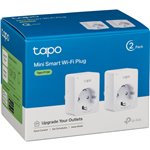 Tapo P100 (2 Pack) Mini Wi-Fi Socket