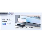 UGREEN Revodok 5-in-1 4K HDMI USB-C Hub mit 3x USB-A 3.0