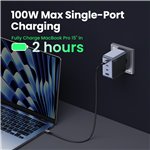 UGREEN Nexode S 100W 4-Port GaN caricatore rapido EU grigio