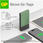 GP PowerBank M2+ 10C    10000mAh 2xUSB-C/1xUSB-A verde displ