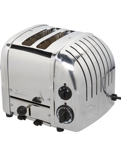 Dualit 2 Slot tostapane lucido
