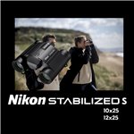 Nikon binocolo Stabilized 10x25 S (Nital)