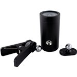 REV LED lampada c. clip a batt. c. interruttore, nero 201410